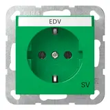 GIRA 4457107 beschr. EDV-Steckdose System 55 SV | grün