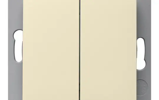 GIRA 517801 KNX-RF-Tastsensor System 55 2-fach | cremeweiß glänzend