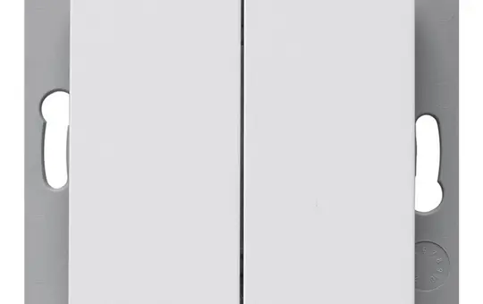 GIRA 517803 KNX-RF-Tastsensor System 55 2-fach | reinweiß glänzend