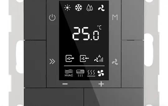 GVS CHPBL-03/00.2.01 Multifunktionspanel schwarz