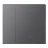 GVS CHKA-04/W.1.23 Wippenset für WALTZ 2-fach, Aluminium | anthrazit