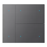 GVS CHKA-06/W.1.23 Wippenset für WALTZ 3-fach, Aluminium | anthrazit