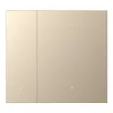 GVS CHKA-04/W.1.24 Wippenset für WALTZ 2-fach, Aluminium | champagner