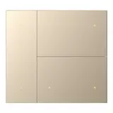 GVS CHKA-06/W.1.24 Wippenset für WALTZ 3-fach, Aluminium | champagner