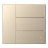 GVS CHKA-08/W.1.24 Wippenset für WALTZ 4-fach, Aluminium | champagner