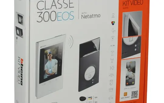 LEGRAND 363915 Flex One Video-Set Linea3000 1 und 2 Ruftasten, Classe300EOS, with Netatmo | schwarz