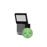 THEBEN theLeda S8-100 BK LED-Strahler 8,5 W mit Bewegungsmelder | schwarz