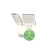 THEBEN theLeda S17-100 WH LED-Strahler 17 W mit Bewegungsmelder | weiß