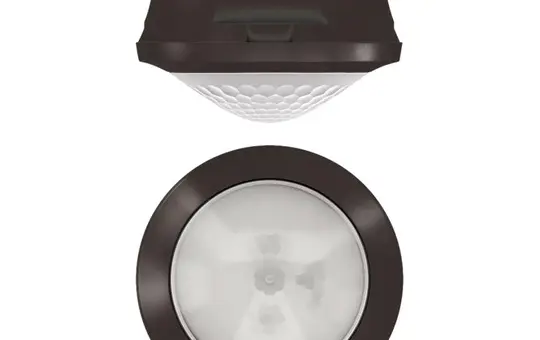 THEBEN theMova S360-101 AP BK Passiv-Bewegungsmelder Deckenmontage, für HKL Steuerung | schwarz