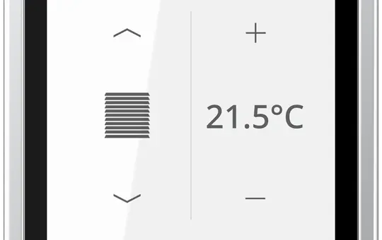 JUNG AL459D1S KNX Raumcontroller LS TOUCH LS 990 | aluminium