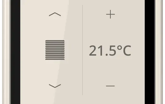 JUNG LS459D1S KNX Raumcontroller LS TOUCH LS 990 | weiß