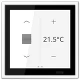 JUNG LS459D1SWW KNX Raumcontroller LS TOUCH LS 990 | alpinweiß