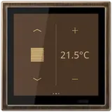 JUNG ME459D1SAT KNX Raumcontroller LS TOUCH LS 990 | messing antik