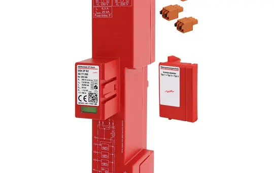 DEHN 909396 Kombi-Ableiter 30 kA, 3+1 Schaltung, inkl. Überstromsp.