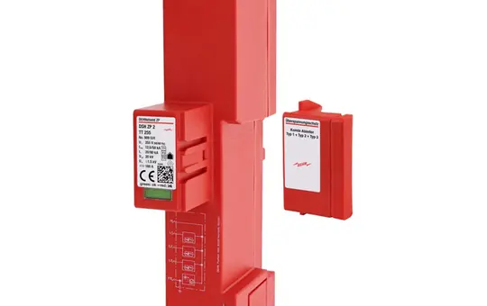 DEHN 909531 Kombi-Ableiter 50 kA, 3+1 Schaltung, mit Blitzschutz