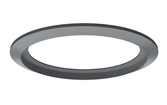 THEBEN Cover 85 GR Abdeckrahmen grau