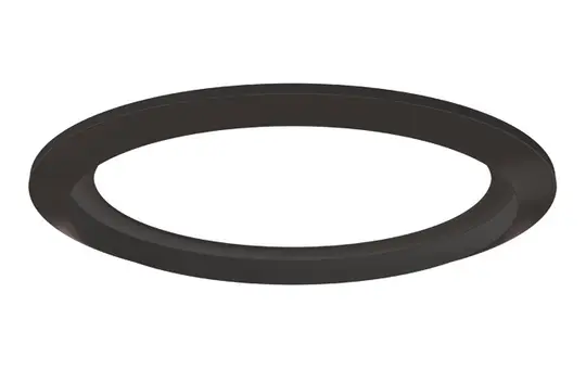 THEBEN Cover 85 BK Abdeckrahmen schwarz