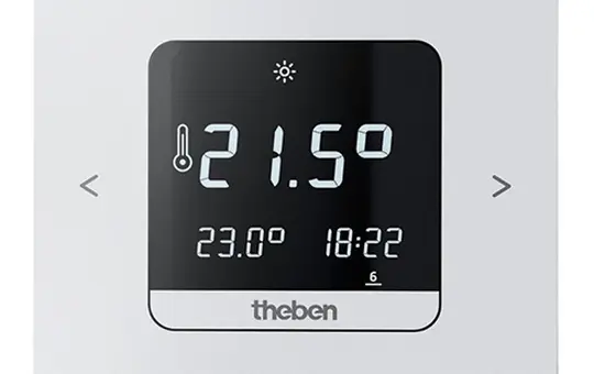 THEBEN RAMSES 811 top3 Digital-Uhrenthermostat Batterieversion