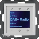 BERKER 30841404 UP-Radio Touch S.1/B.3/B.7 DAB+, Bluetooth | alu matt