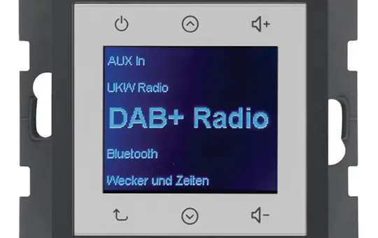 BERKER 30841606 UP-Radio Touch S.1/B.3/B.7 DAB+, Bluetooth | anthrazit