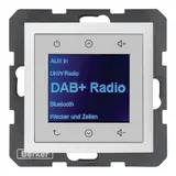 BERKER 29849909 UP-Radio Touch S.1/B.3/B.7 DAB+ | polarweiß matt