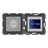 BERKER 29801606 UP-Radio-Set S.1/B.3/B.7 DAB+, Mono | anthrazit