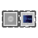 BERKER 29808989 UP-Radio-Set S.1/B.3/B.7 DAB+, Mono | polarweiß glänzend