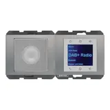 BERKER 29807004 UP-Radio-Set K.1/K.5 DAB+, Mono | edelstahl