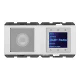 BERKER 29807009 UP-Radio-Set K.1/K.5 DAB+, Mono | polarweiß glänzend