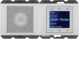 BERKER 30807003 UP-Radio-Set K.1/K.5 DAB+, Mono, Bluetooth | alu matt