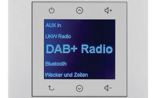 BERKER 29847003 UP-Radio Touch K.1/K.5 DAB+ | alu matt