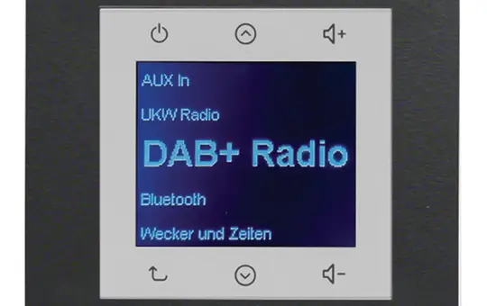 BERKER 29847006 UP-Radio Touch K.1/K.5 DAB+ | anthrazit matt