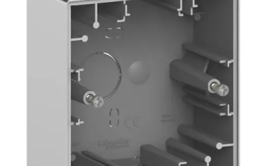 MERTEN MEG4014-6536 AP-Gehäuse System Design 1-fach | edelstahl