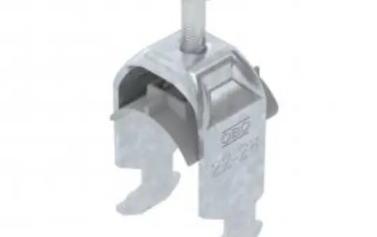 OBO BETTERMANN 1186222 Bügelschelle H-Fuß 1-fach | 22-28 mm