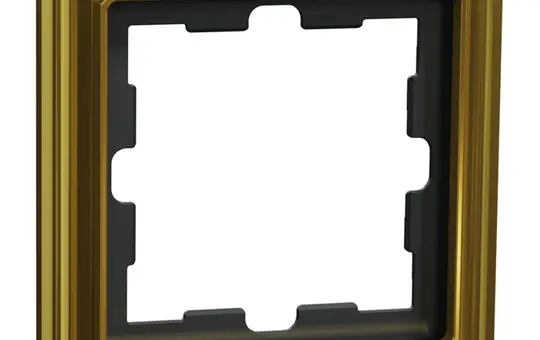 MERTEN MEG4010-4741 Abdeckrahmen D-Antik 1-fach | gold