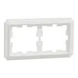 MERTEN MEG4020-4735 Abdeckrahmen D-Antik 2-fach | lotosweiß