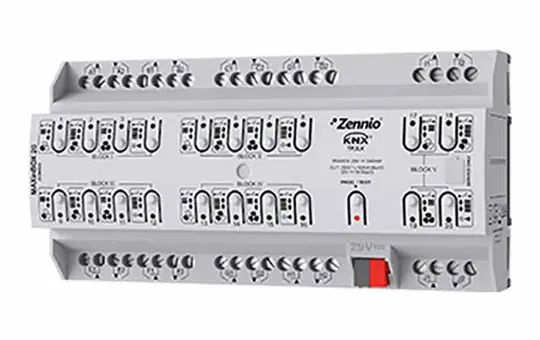 ZENNIO ZIOMB20 KNX-Universalaktor MAXinBOX 16 A 20-fach, Secure