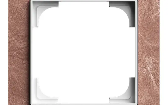 BUSCH-JAEGER 1721-4086 Abdeckrahmen art linear 1-fach | walnuss