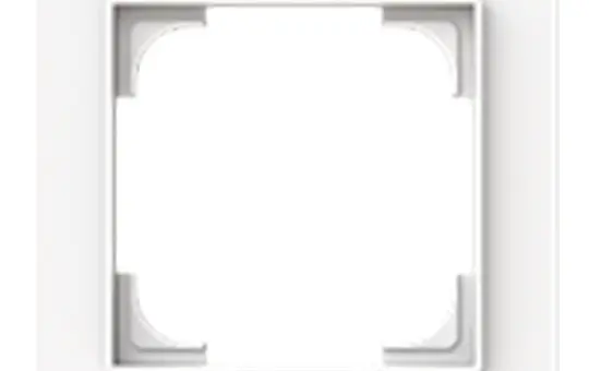 BUSCH-JAEGER 1721-44M Abdeckrahmen art linear 1-fach | studioweiß matt