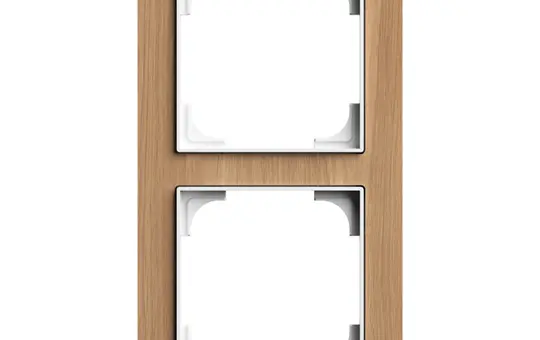 BUSCH-JAEGER 1722-4083 Abdeckrahmen art linear 2-fach | eiche