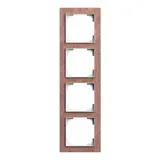 BUSCH-JAEGER 1724-4097 Abdeckrahmen art linear 4-fach | schiefer terra rosso