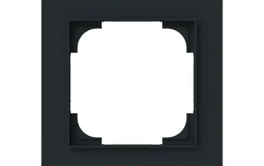 BUSCH-JAEGER 1721-45M Abdeckrahmen art linear 1-fach | schwarz matt