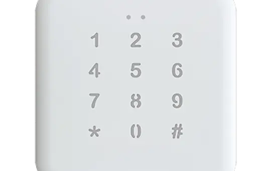 ZENNIO ZVIIWOKW KNX-Keypad weiß