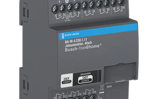 BUSCH-JAEGER BA-M-4.230.1.11 Jalousieaktor free@home 4-fach