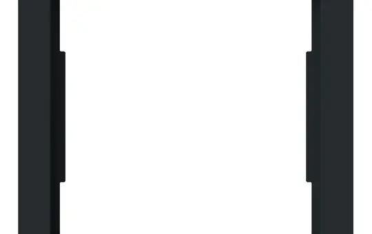 BUSCH-JAEGER 1747 BSI-45M Zwischenring art linear 55x55 mm | schwarz matt