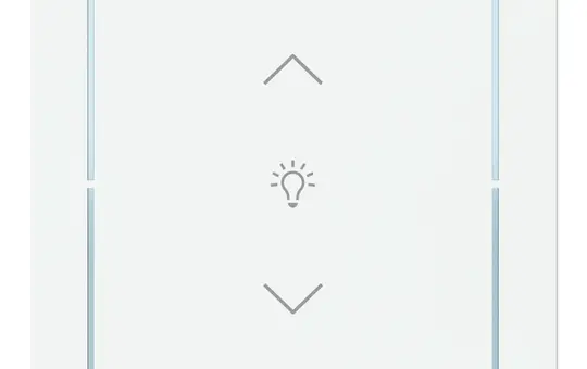 BUSCH-JAEGER LFDW/A.1.70.11-44M Wippe für Keypad art 1-fach, Licht, Pfeile | studioweiß matt