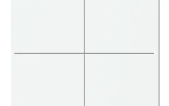 BUSCH-JAEGER LFW/A.4.63.11-884 Wippe für Keypad future 4-fach | studioweiß matt