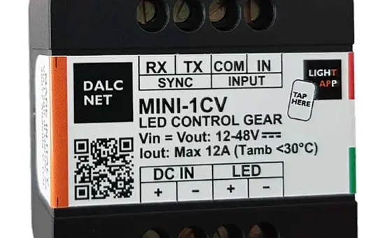 DALCNET MINI-1CV Dimmeraktor 0-10 V CV 1-fach, 10 A, UP, mit App