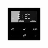 JUNG BTA1791SW Raumthermostat JUNG HOME Serie A mit Display | schwarz