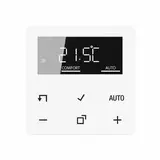 JUNG BTA1791WW Raumthermostat JUNG HOME Serie A mit Display | alpinweiß